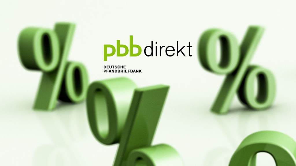 pbb direkt: Festgeld bis 3,0 Prozent, auch als flexibles Plus-Konto