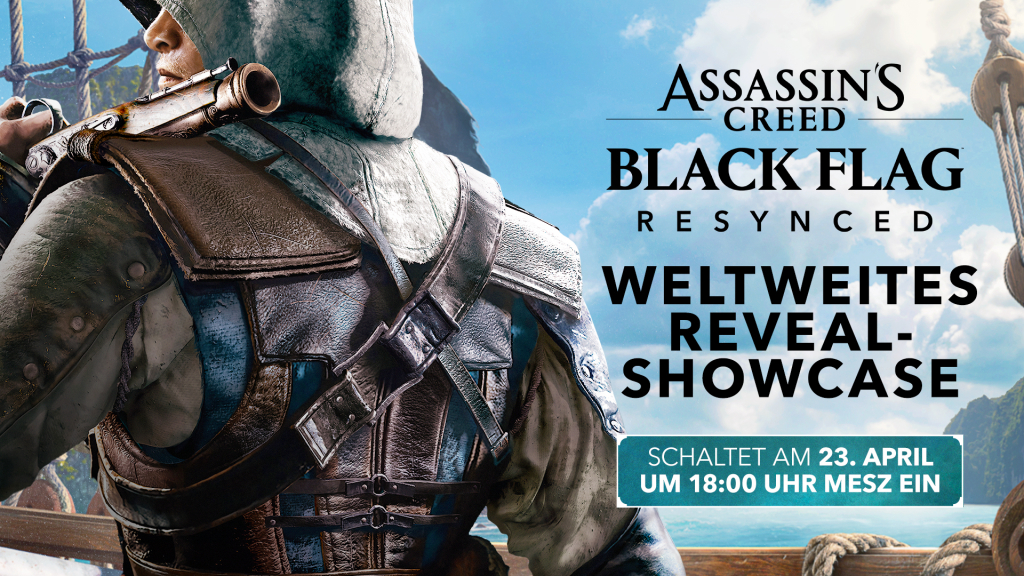 "Assassin's Creed Black Flag Resynced": Reveal steht an