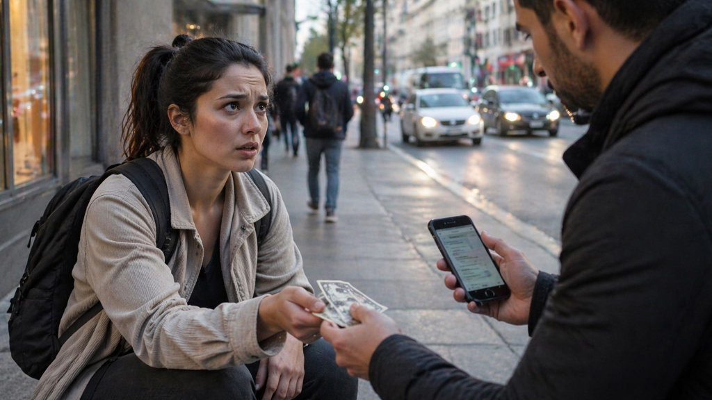 Vorsicht vor dem "Hilfloser-Reisender-Trick"