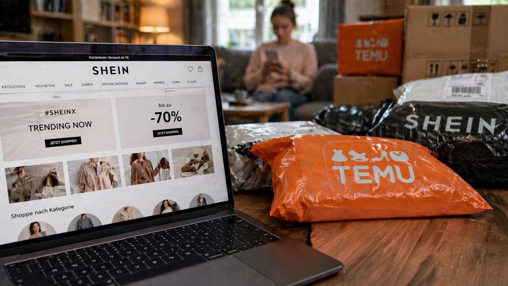 Temu und Shein: Billig-Shopping kostet Deutschland Milliarden