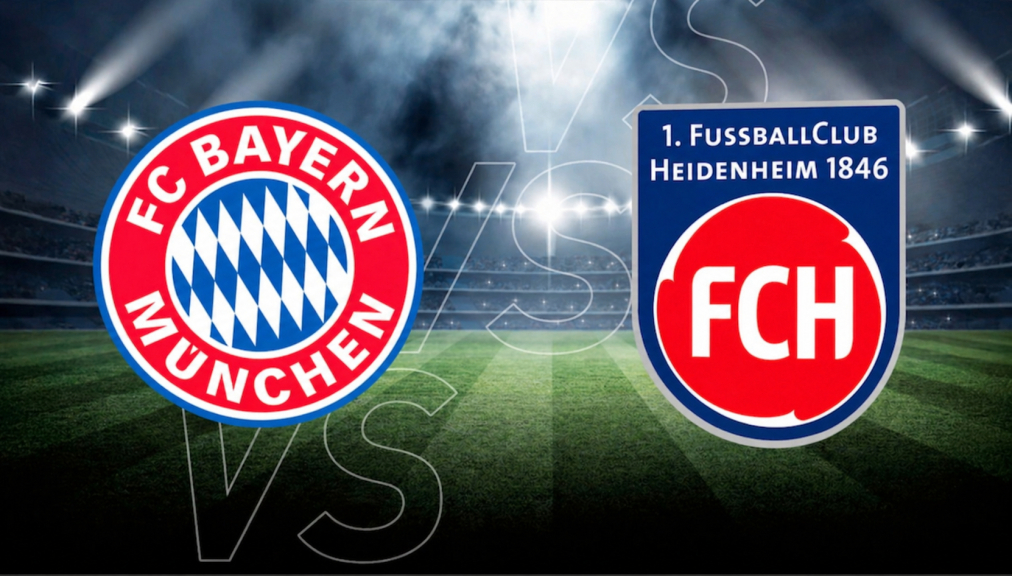 FC Bayern München gegen 1. FC Heidenheim gratis live im TV und Stream