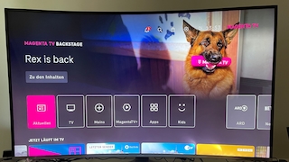 Startseite der Telekom MagentaTV One (2. Gen.)