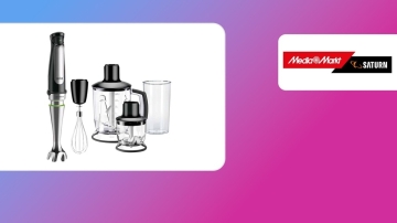 Quirlig trifft Sparpreis: Braun-Pürierstab samt Zubehör für unter 80 Euro