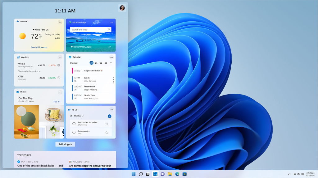 Microsoft schrumpft die Windows-11-Taskleiste und entsorgt nervige Widgets