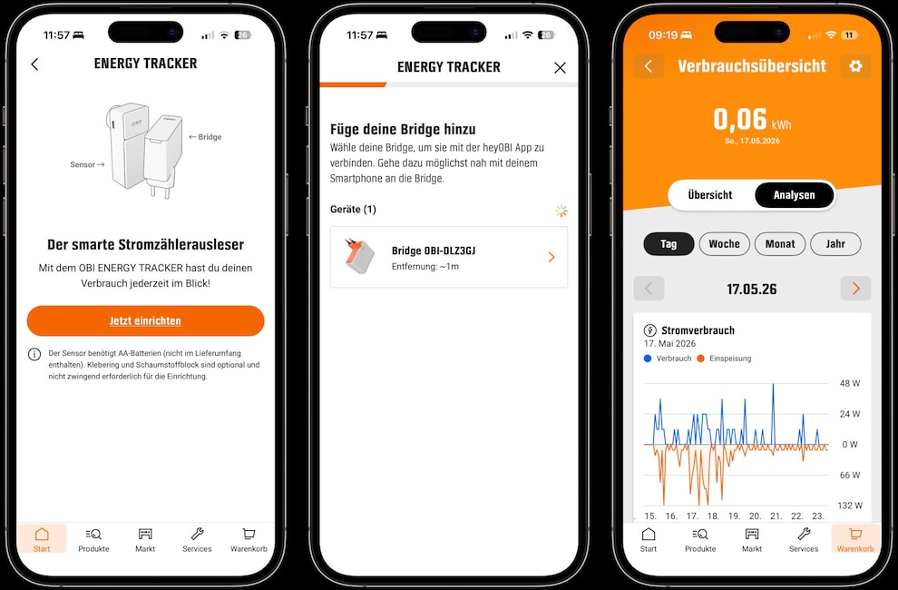 Obi Energy Tracker: Stromverbrauch im Blick - COMPUTER BILD