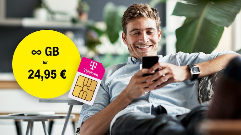 MagentaMobil M mit unbegrenztem Datenvolumen (statt 50 GB)
