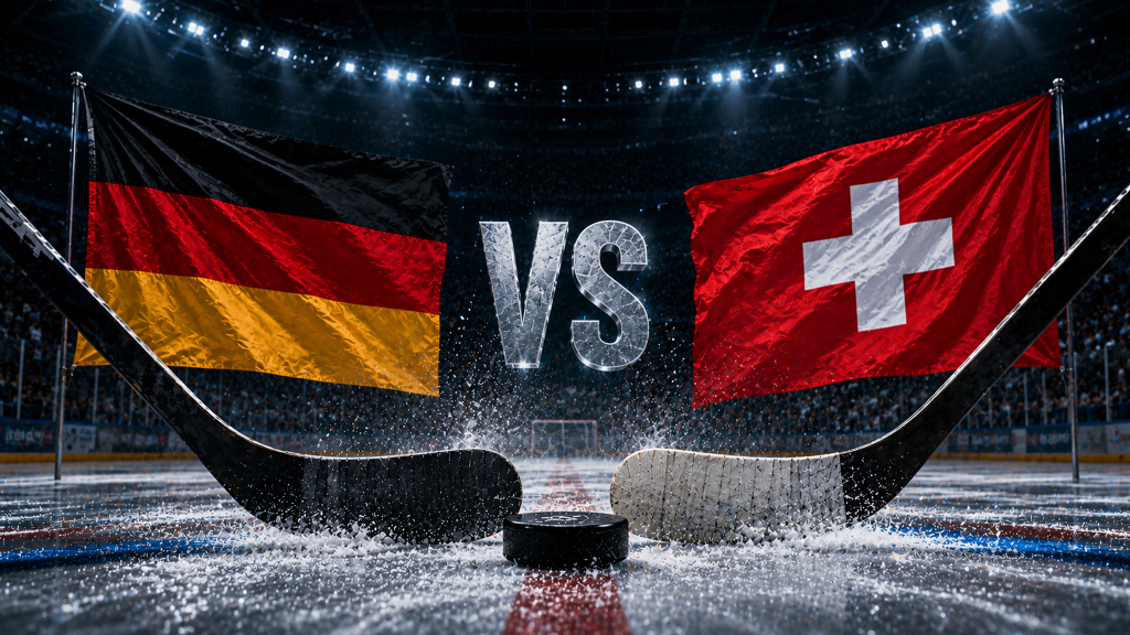 Deutschland gegen Schweiz – die Eishockey-WM 2026 live in TV und Stream