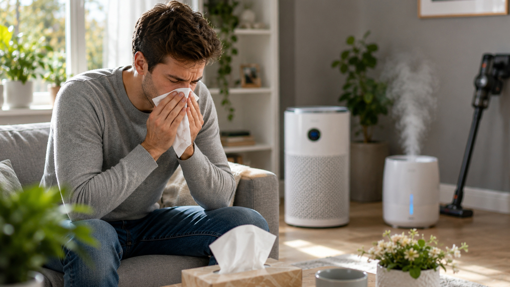 Hausstaub und Pollen reduzieren: Fünf Maßnahmen gegen Allergene