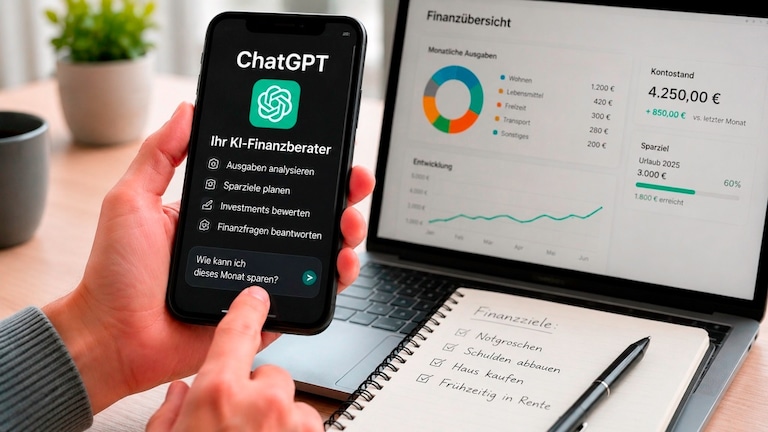 Symbolbild für ChatGPT als KI-Finanzberater