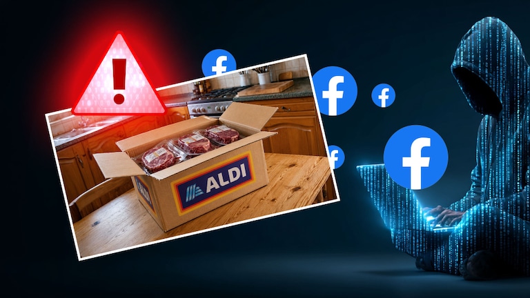 Facebook-Falle: Falsche Aldi-Fleischboxen locken mit Mini-Preis