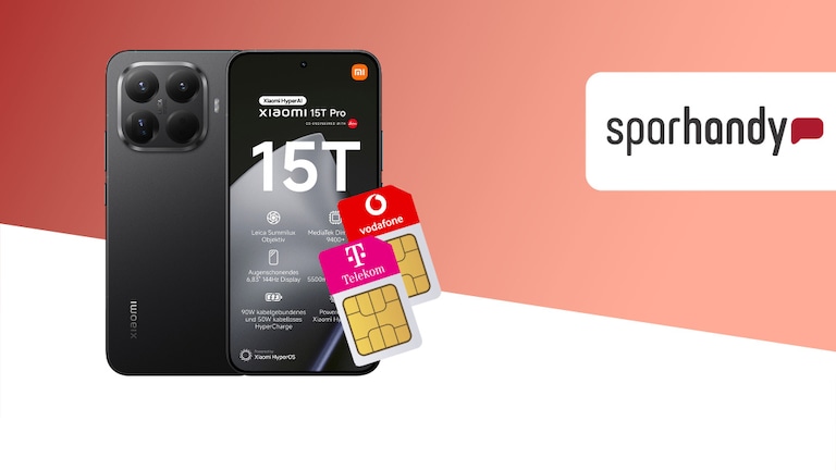 Xiaomi 15T Pro mit Vertrag bei Sparhandy