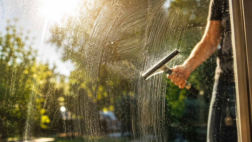 Fenster putzen bei Sonne? Dieser unbewusste Fehler sorgt für Schlieren!