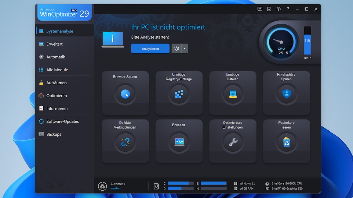Ashampoo WinOptimizer Pro 29