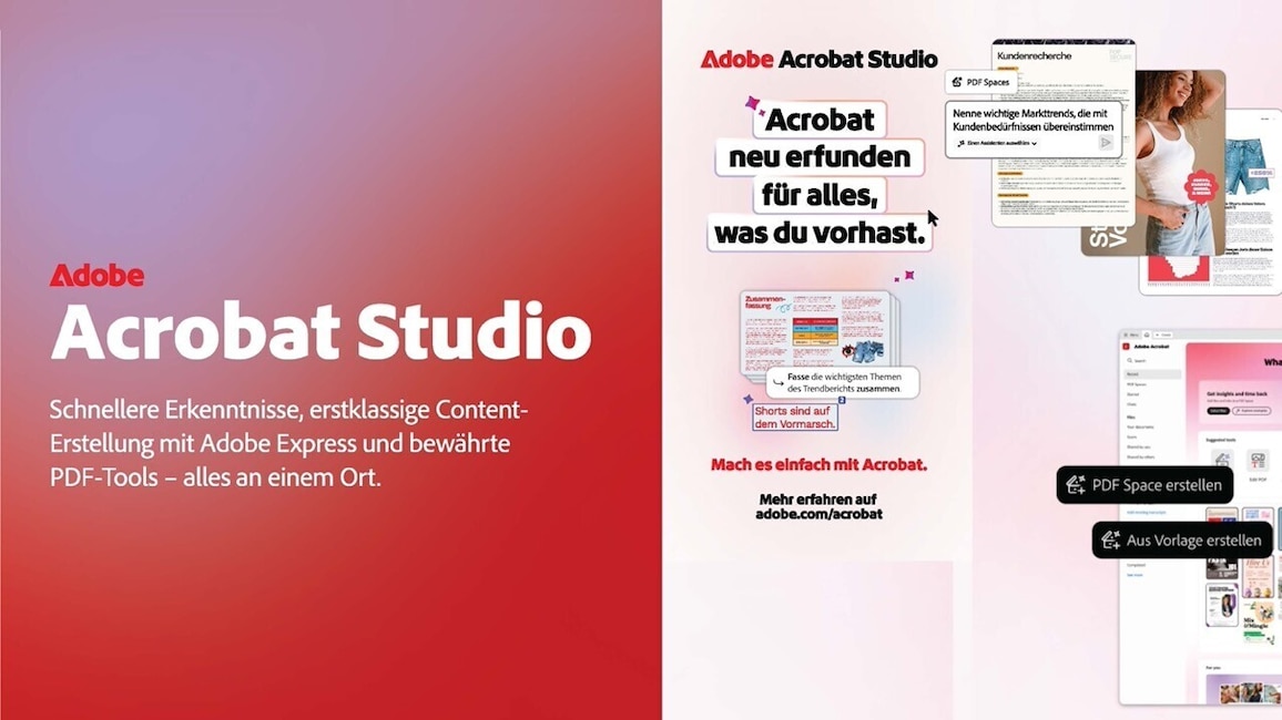 ANZEIGE: Adobe Acrobat Studio - So arbeiten Sie effizienter! - COMPUTER