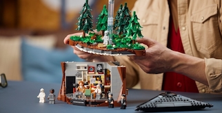 Aufnahme des "Akte X"-Lego-Sets.