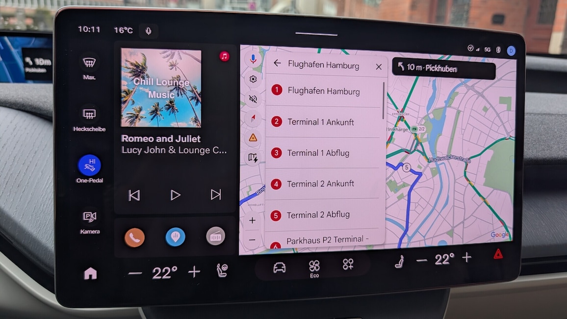 Volvo EX60 Navigation