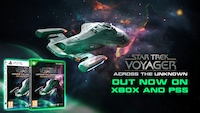Box-Version von Star Trek: Voyager – Across the Unknown startet
