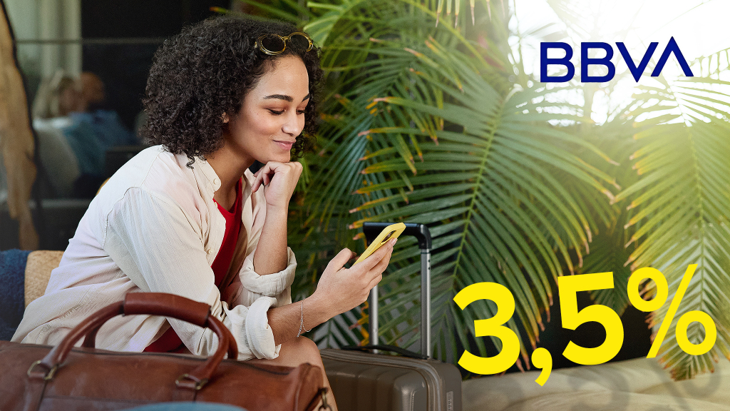 BBVA erhöht Festgeldzinsen auf bis zu 3,50 Prozent, flexible Kündigung bleibt möglich