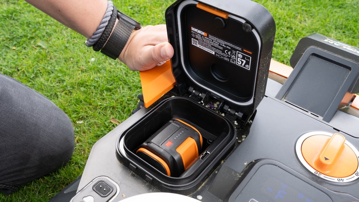 Worx Landroid Vision Cloud M800, Akku