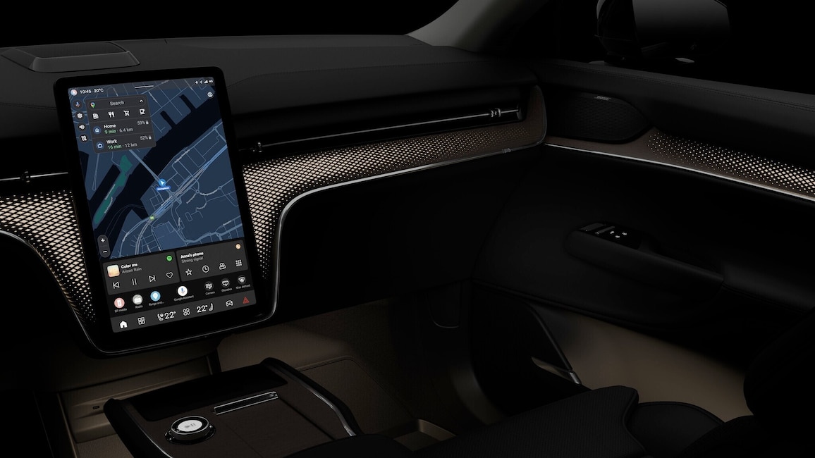 Zentral-Touchscreen im Volvo EX90
