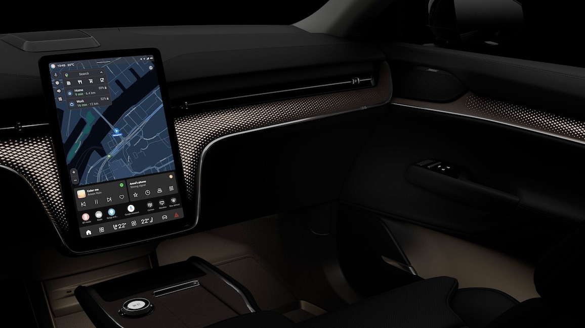 Zentral-Touchscreen im Volvo EX90
