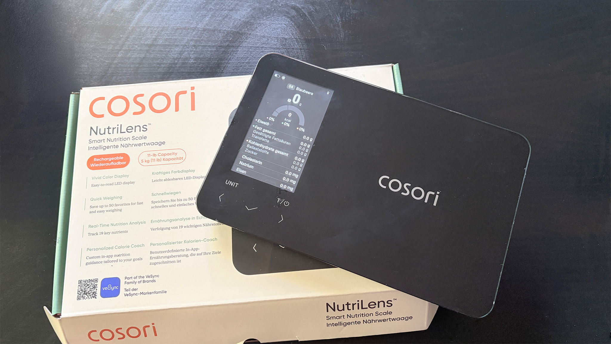 Cosori CNS-R001S-X: Diese Küchenwaage trackt Kalorien - COMPUTER BILD
