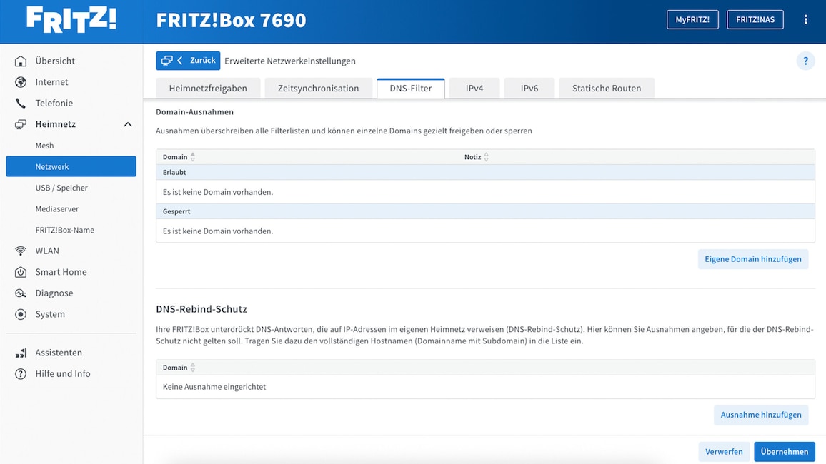 Neuer FritzBox-DNS-Filter: Mehr Sicherheit und weniger Werbung ...