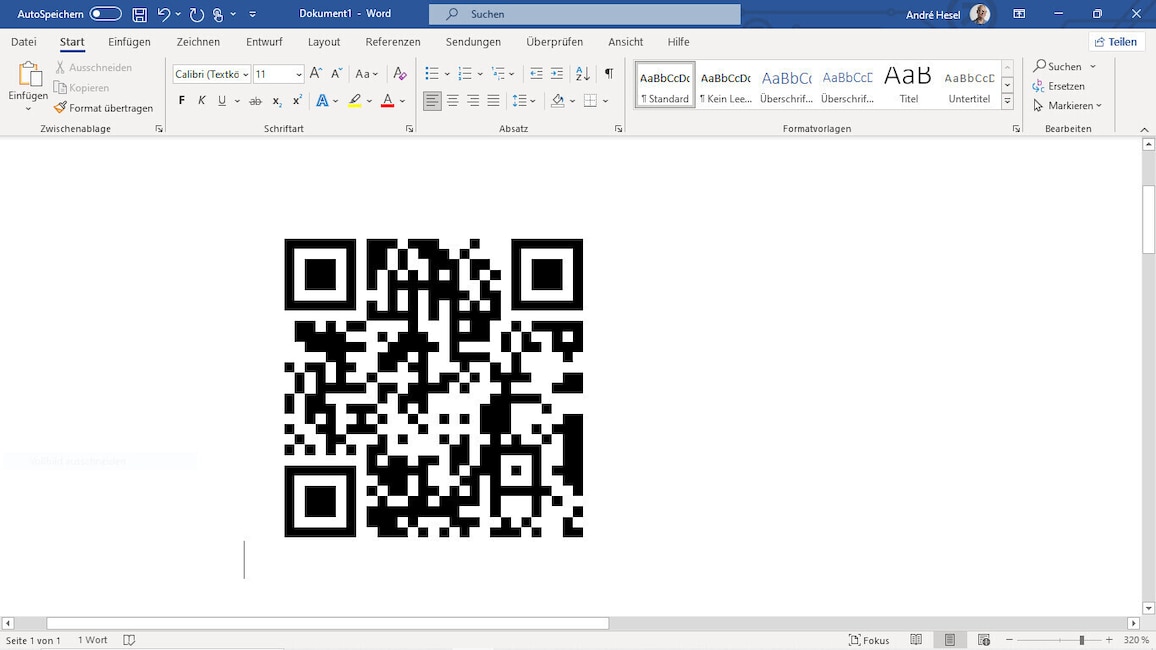QR-Code in Word erstellen - COMPUTER BILD