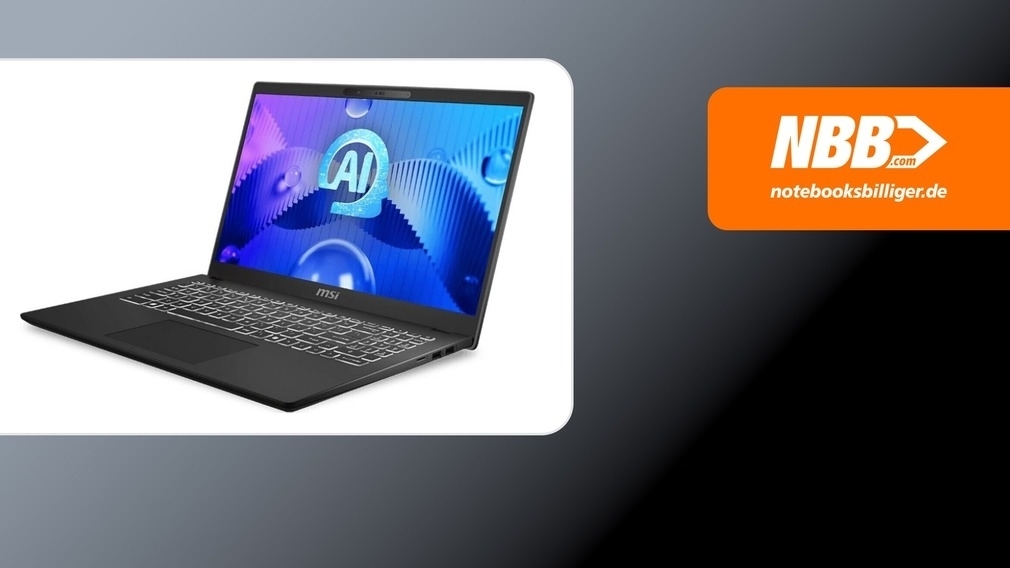 MSI Modern 15 H AI: Notebook mit Core Ultra 7 - COMPUTER BILD