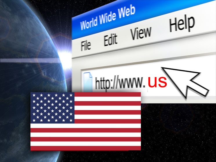 Top-Level-Domain: Vereinigte Staaten von Amerika