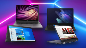 Laptop-Test © iStock.com/wacomka, HP, Lenovo, Samsung, Huawei