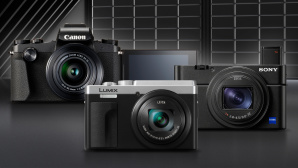Kompaktkameras im Test © iStock.com/peterschreiber.media, Canon, Sony, Panasonic