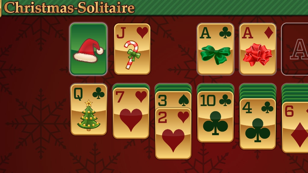Christmas Solitaire: Festliches Kartenspiel