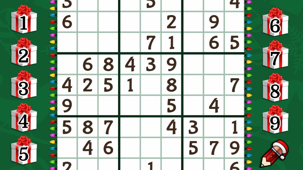 Christmas Sudoku: Weihnachtlich knobeln