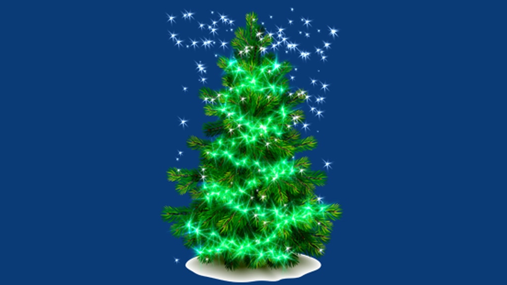 Green Christmas Tree: Tannenbaum für den Desktop