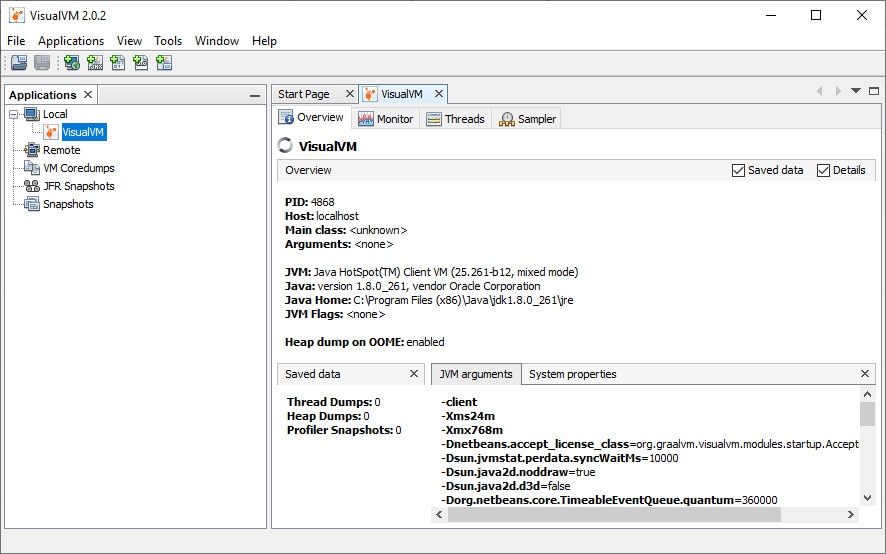 Screenshot aus JDK (Java Development Kit, 32 Bit) 