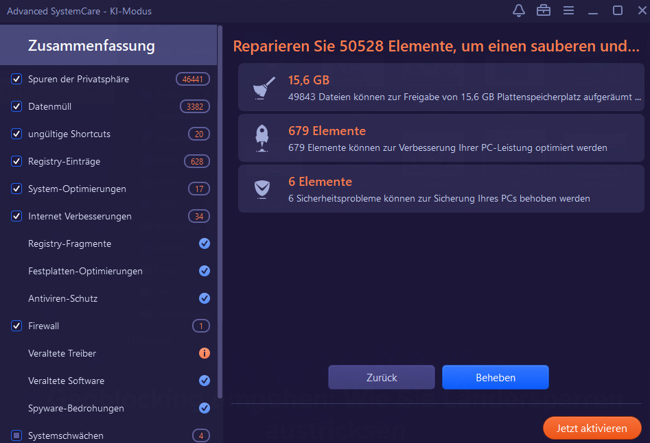 Advanced SystemCare Free Download COMPUTER BILD