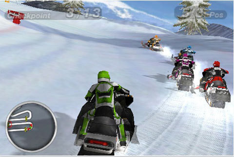 Snow Moto Racing lite © Snow Moto Racing lite