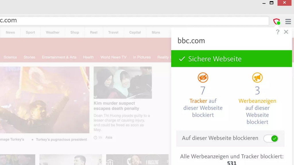 Abgeschirmter Chrome-Klon: Avast Secure Browser
