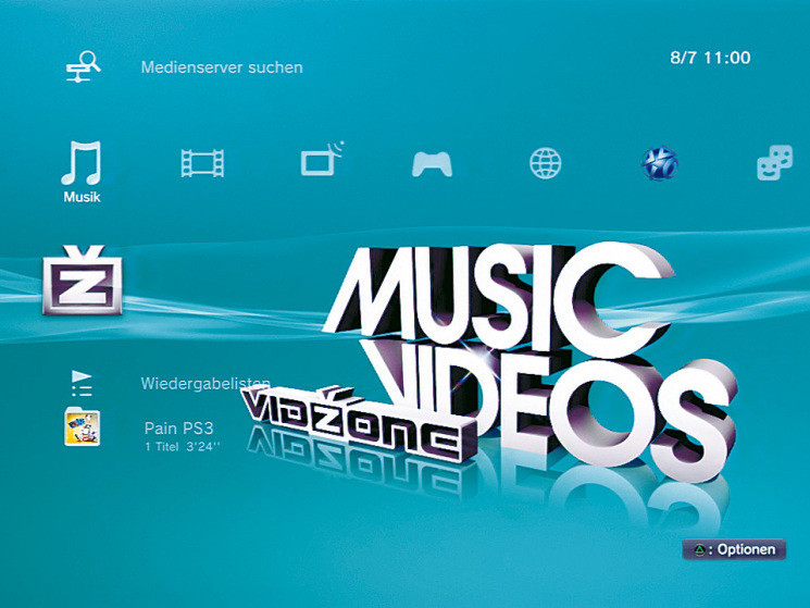 Anmeldung Im Playstation Network Und Nutzung Der Vidzone Bilder