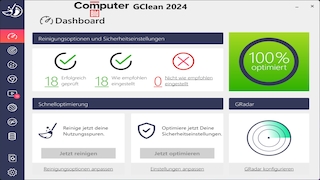 Screenshot aus GClean (COMPUTER BILD-Edition)
