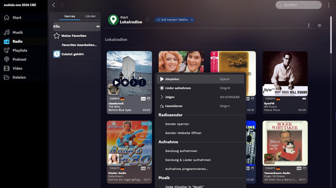 Audials One 2026 als kostenlose Spezialversion: Multimediapaket gratis
