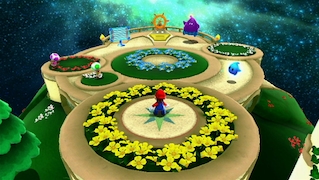Super Mario Galaxy 2: Yoshi als Ballon