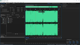 Screenshot aus Adobe Audition CC