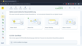 Screenshot aus WISO Steuer