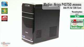 Video zum Test: Aldi-PC Medion Akoya P4375D (MD8880)