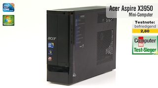 Video zum Testsieger: Acer Aspire X3950