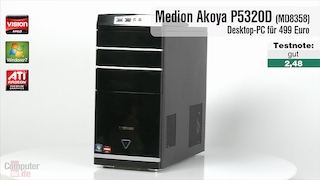 Video zum Test: Aldi-PC Medion Akoya P5320D