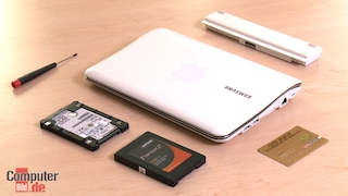 Hardware-Tipp: SSD in Netbook einbauen