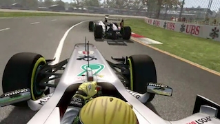 Rennspiel F1 2011: Cockpit